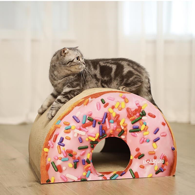 Make your Kitty Purr with happiness with Stylish and Modern Cat Scratchers
