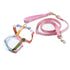 dog harness leash and collar set