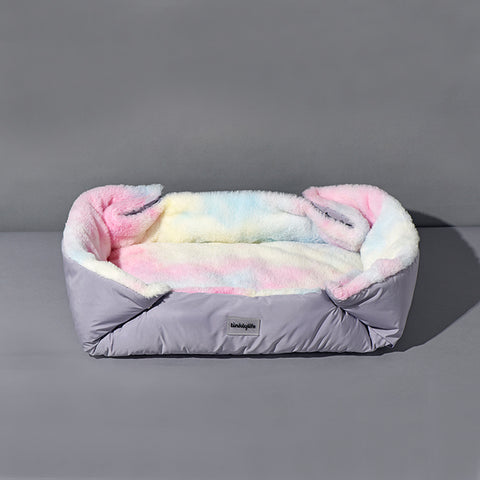 Rainbow Unicorn Dog Bed Cushion